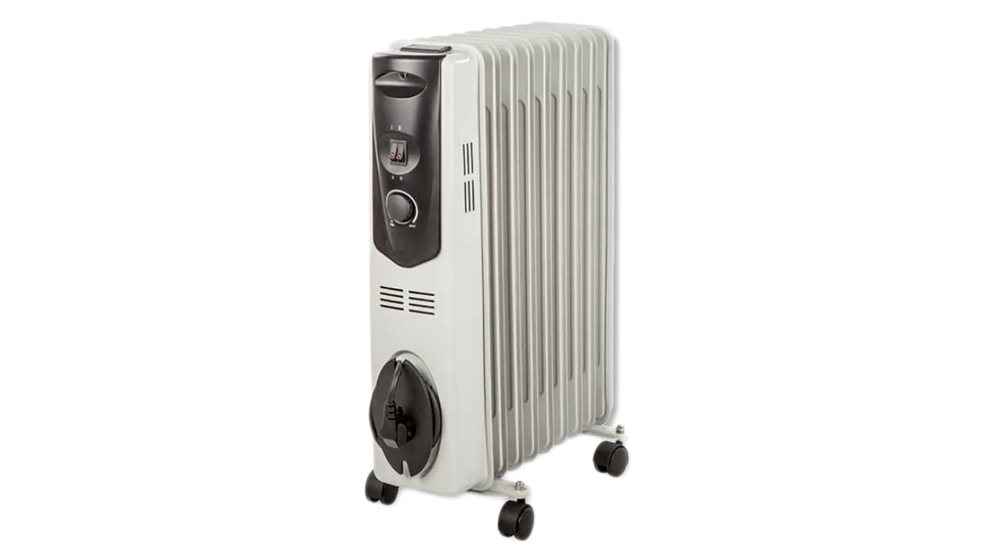 Soler&Palau 2.5kW Oil Filled Radiator, Type C - European Plug