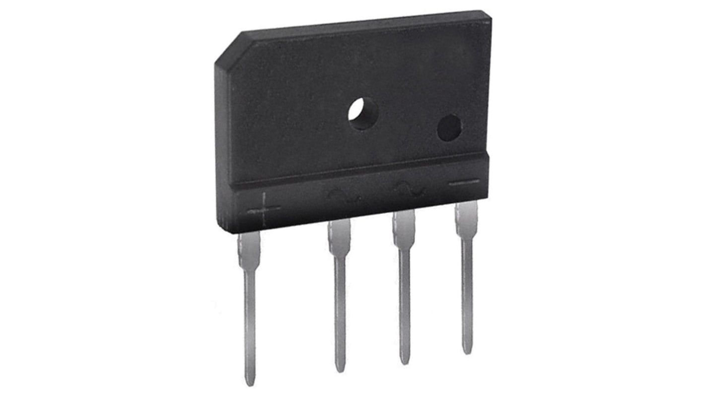 HY Electronic Corp Bridge Rectifier, 50A, 600V, 4-Pin