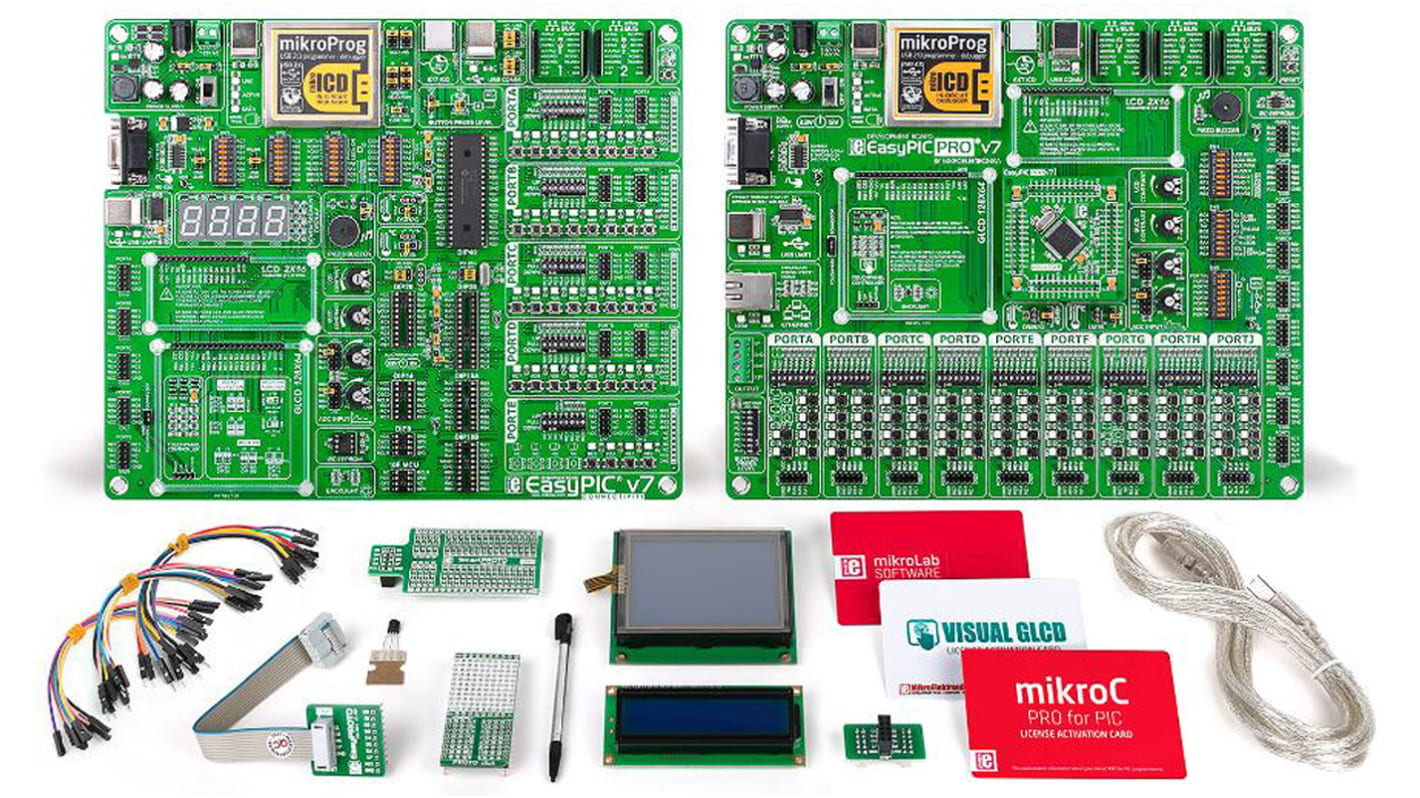 MikroElektronika 開発ボード, 開発キット, mikroLAB for PIC XL, MCU, MIKROE-2007