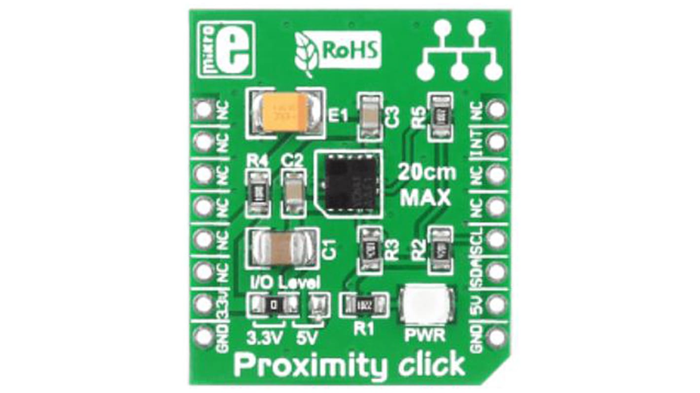 MikroElektronika Proximity Click Motion Sensor Add On Board MikroBUS