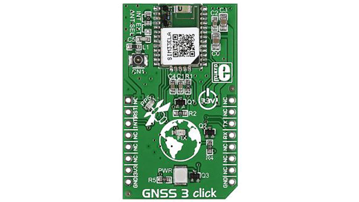 Module de développement de communication et sans fil MikroElektronika GNSS3 Click GLONASS (GNSS), GPS