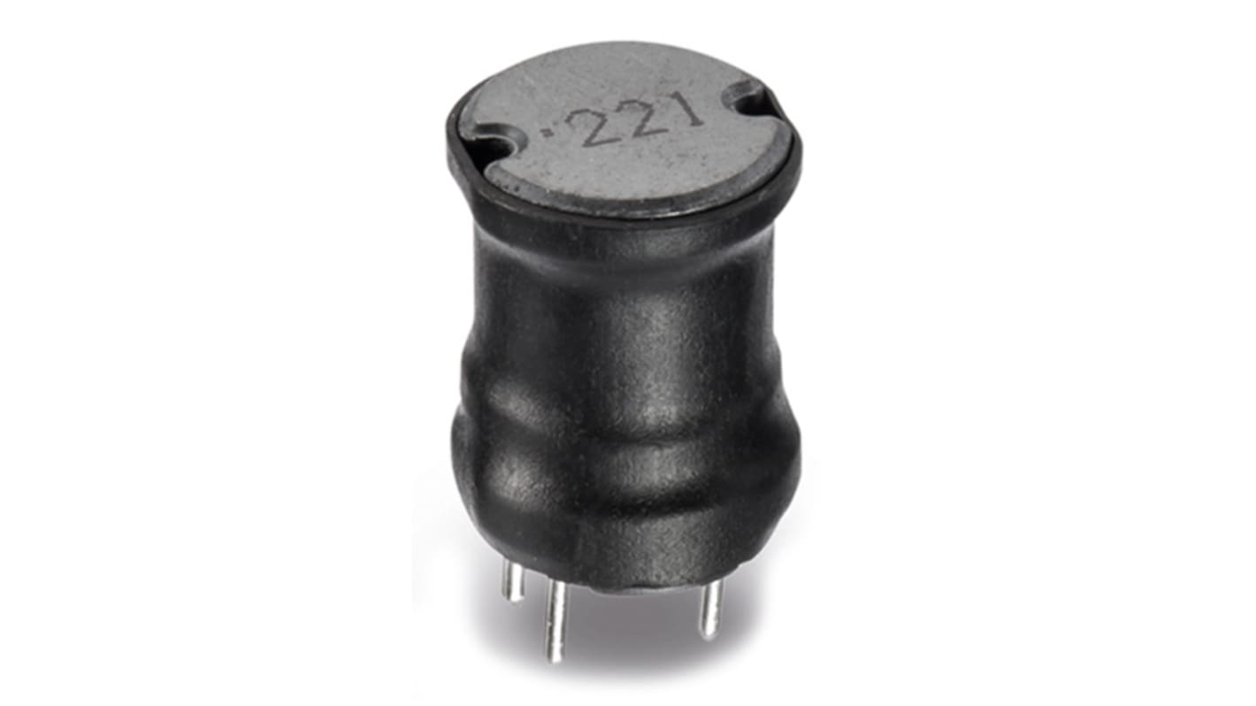 Wurth 100 μH ±10% Ferrite Leaded Inductor, Max SRF:4MHz, 2.45A Idc, 100mΩ Rdc, WE-TIF