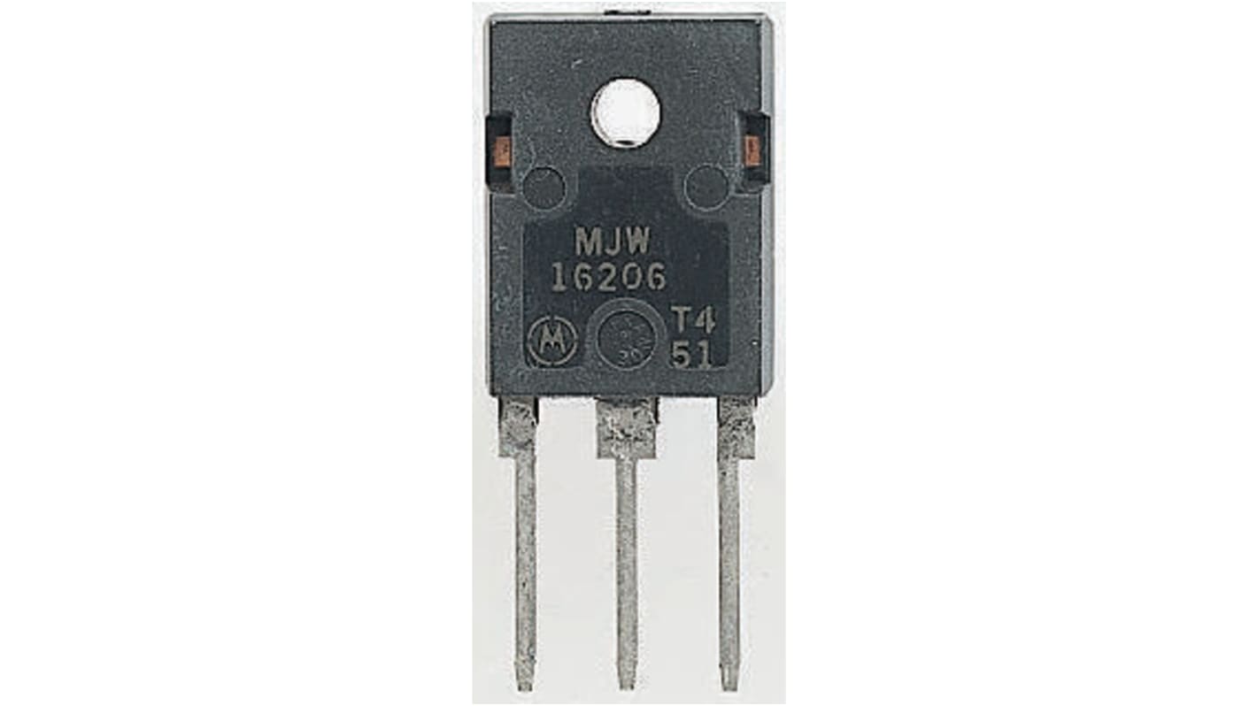 Transistor, NJW1302G, PNP -15 A -250 V TO-3P, 3 pines, 1 MHz, Simple