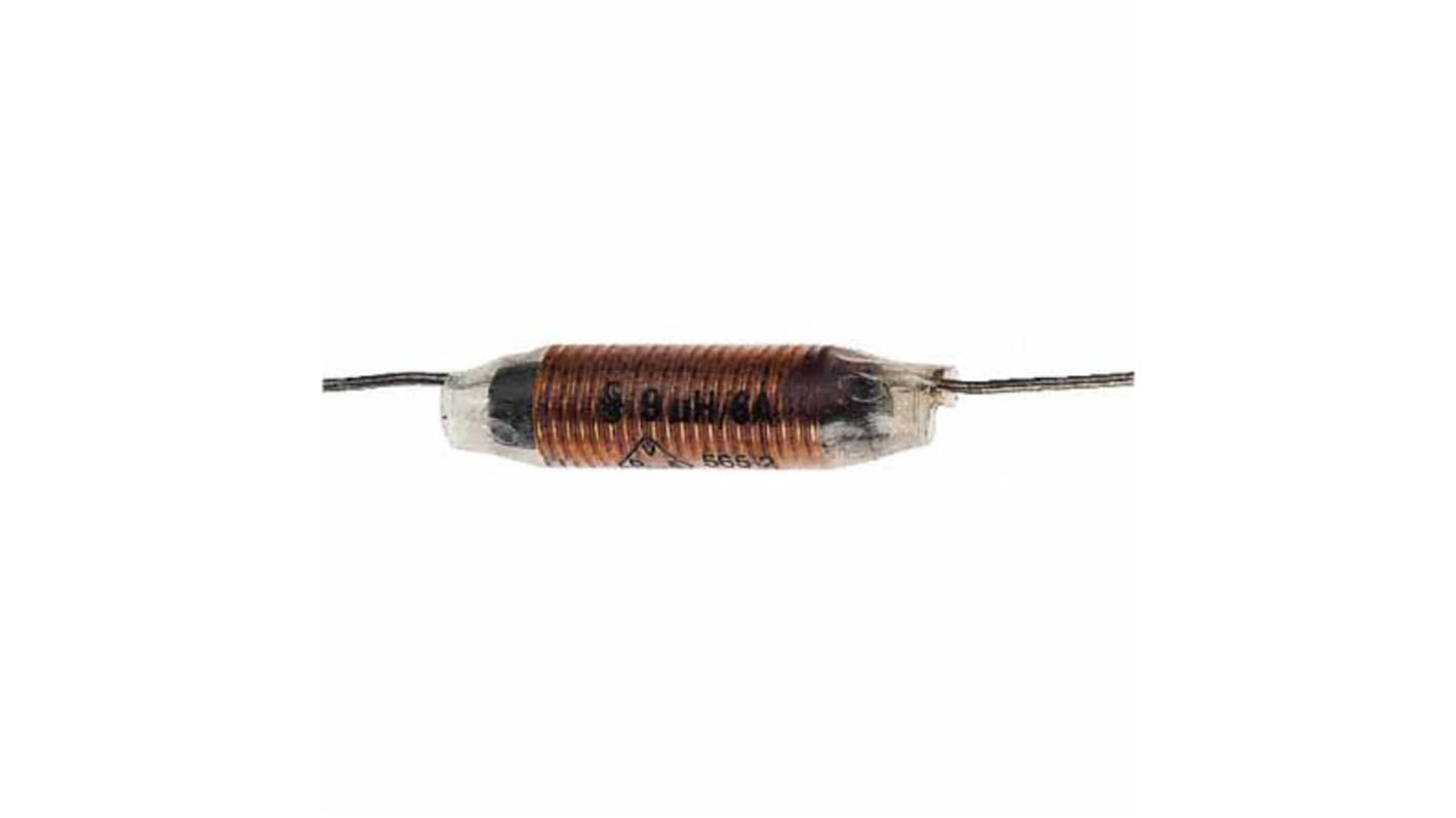 EPCOS 4 μH ±20% Ferrite Leaded Inductor, Max SRF:205MHz, 6A Idc, 14mΩ Rdc 500 V, B82111B