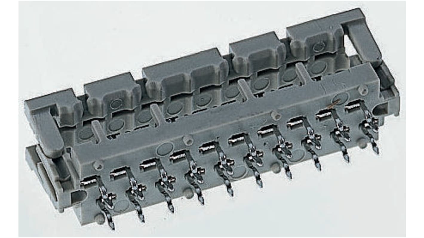 TE Connectivity IDC-Steckverbinder Stecker, , 16-polig, Raster 2.54mm