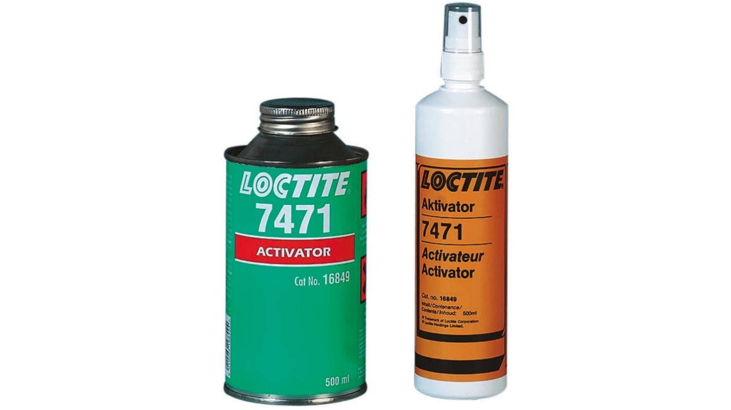 Loctite SF 7471 Klebstoff-Aktivator Cyanacrylat Flüssig transparent, Flasche 500 ml