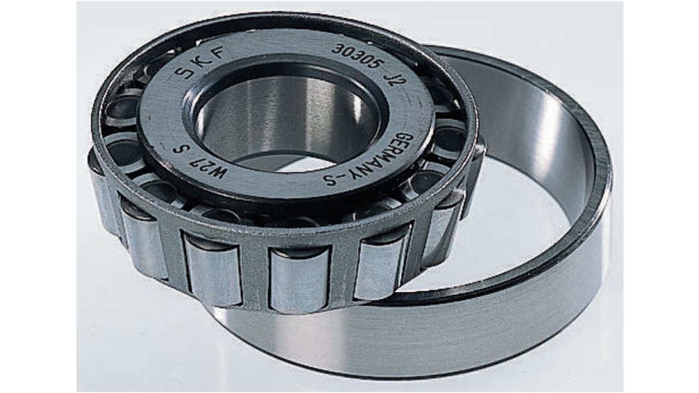Cuscinetto a rullo SKF, Ø int. 40mm, Ø est. 90mm, guida larga 25.25mm