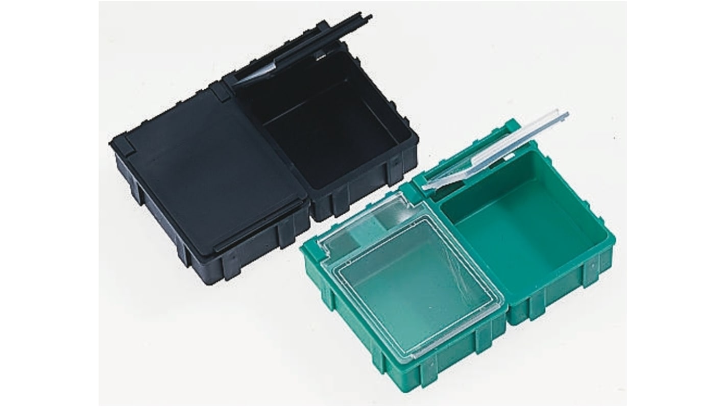 Licefa Yellow ABS Compartment Box, 21mm x 42mm x 29mm
