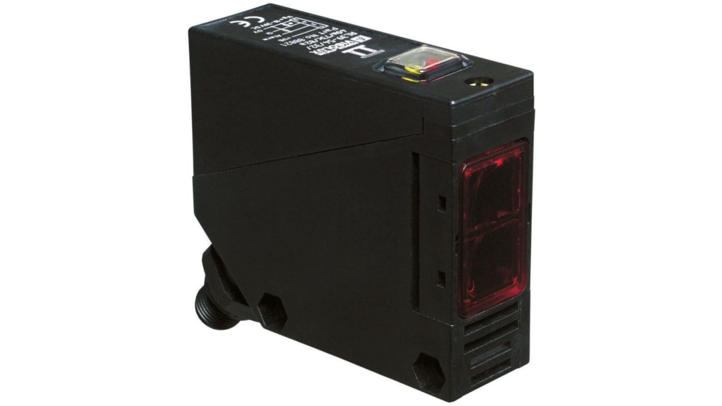 Rs-Online Sensore fotoelettrico Rettangolare Pepperl + Fuchs a retroriflessione rilevamento 7 m uscita Relè