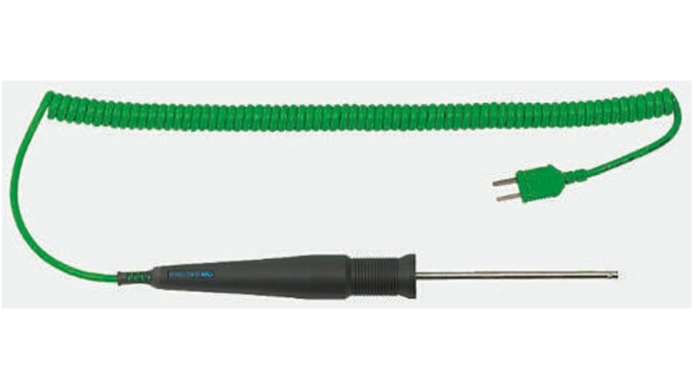 RS PRO Type K Thermocouple Air Temperature Probe, 110mm Length, 4mm Diameter, +750 °C Max