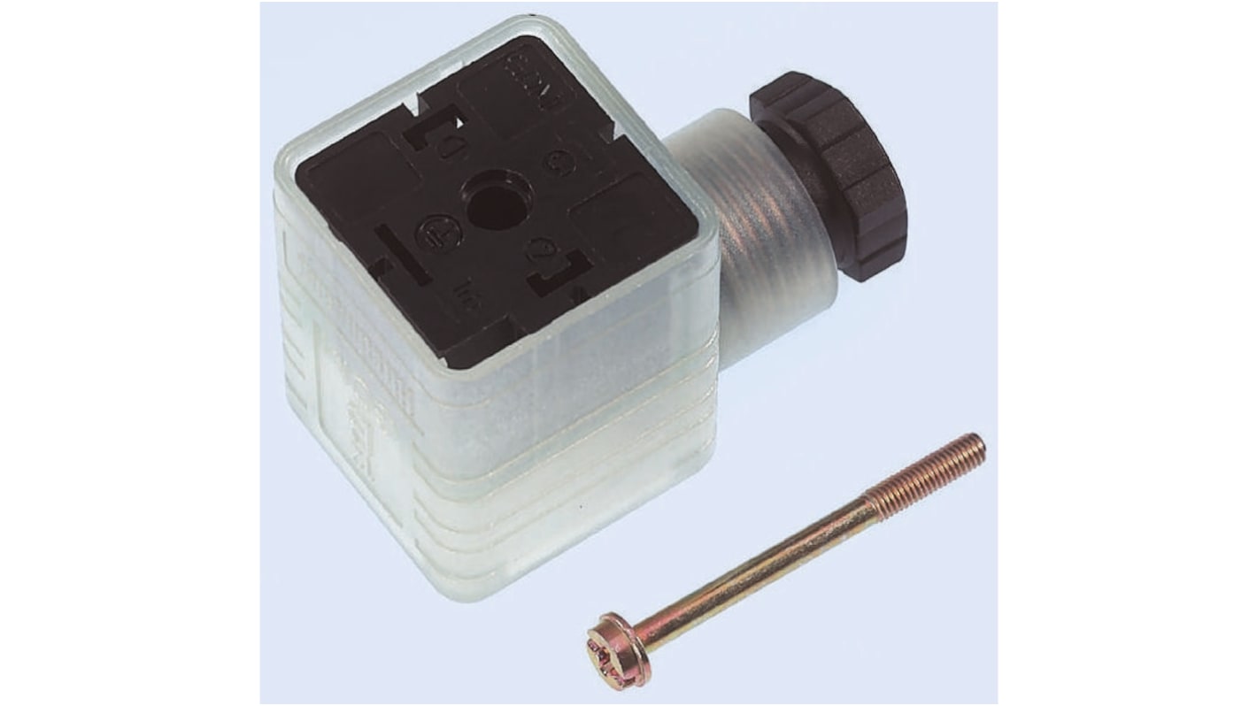 Connettore per valvole a solenoide Hirschmann DIN 43650 A, Femmina, 2P+E, 250 V