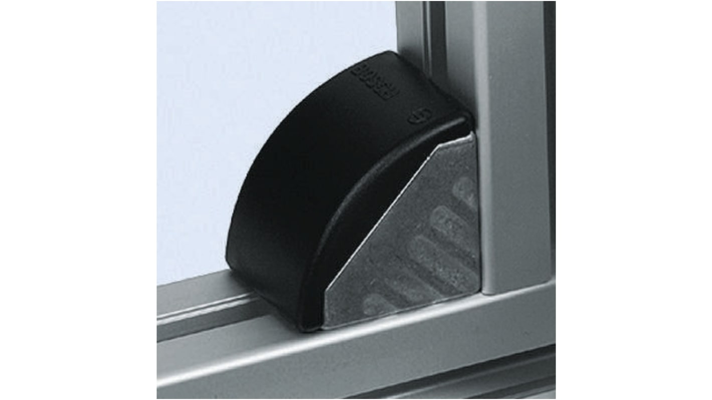 Tapa para escuadra de Polipropileno Negro, para perfil de 20 x 40 mm, 6mm