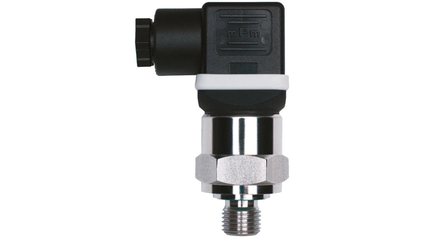 Jumo Pressure Sensor, 0bar Min, 25bar Max