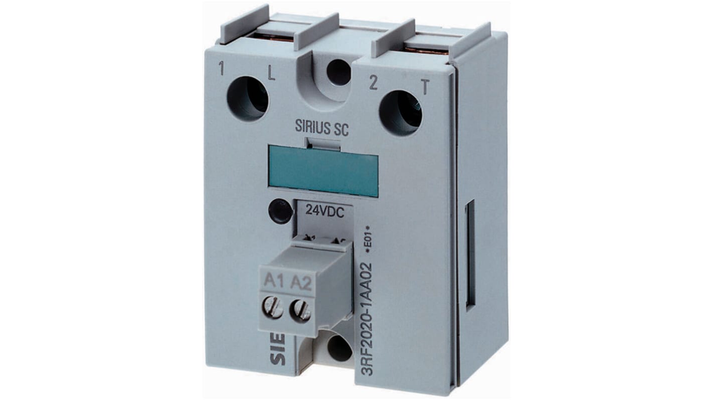 Relè a stato solido 3RF2020-1AA04, Montaggio a pannello, 20 A, 460 V, Zero Cross, SPST SIRIUS 3RF 3RF2