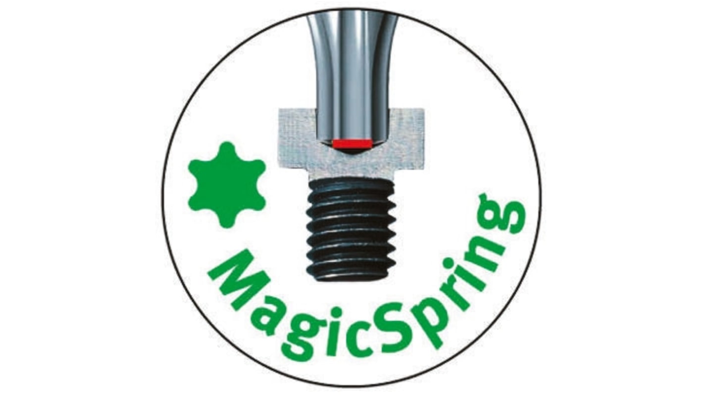 Wiha Torx, T7 Tip, 40 mm Blade, 140 mm Overall