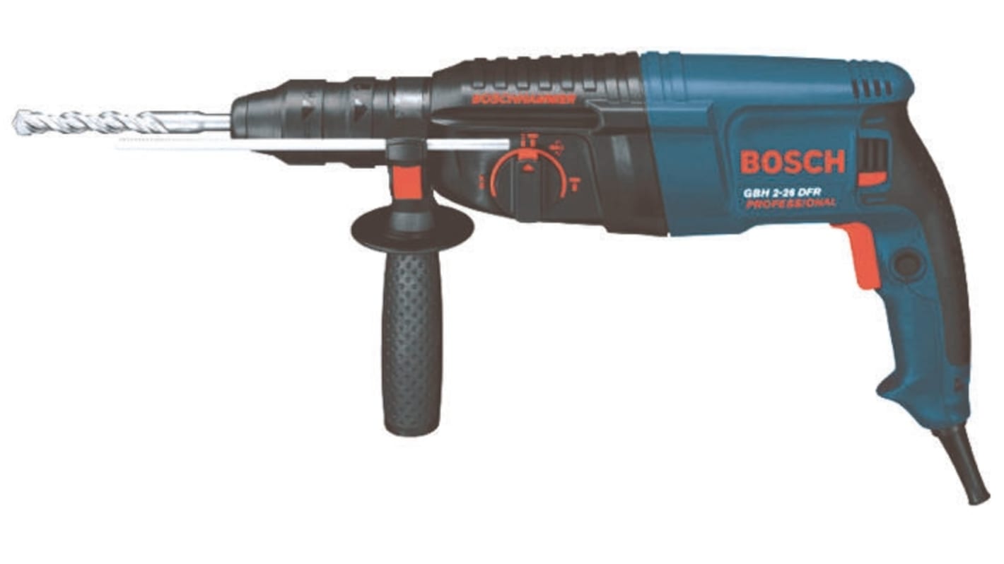Trapano a percussione Bosch GBH 2-26 DFR, mandrino Cambio rapido, velocità 0 → 900giri/min, 230V, 800W