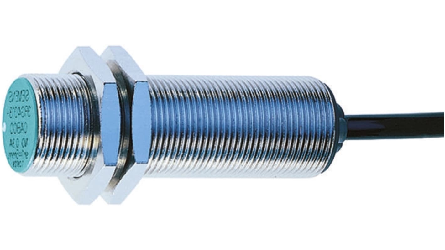 Pepperl + Fuchs Inductive Threaded Barrel Proximity Sensor, M12, 2 mm Detection, PNP NC, 15 → 34 V dc