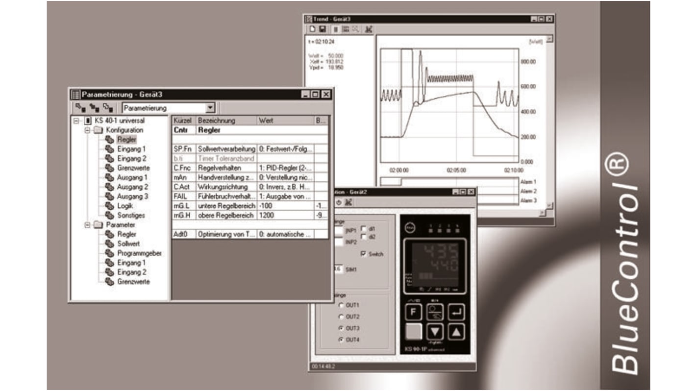 P.M.A Windows Temperature Control Software for use with KS40 Series, KS50 Series, KS90 Series