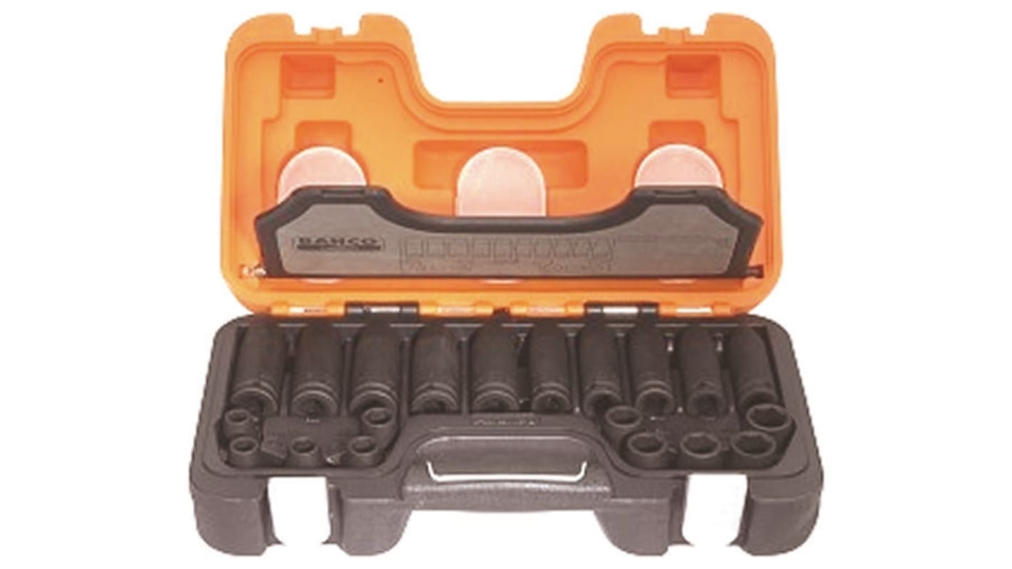 Bussola a impatto Bahco 10mm, attacco Quadrato 1/2 poll