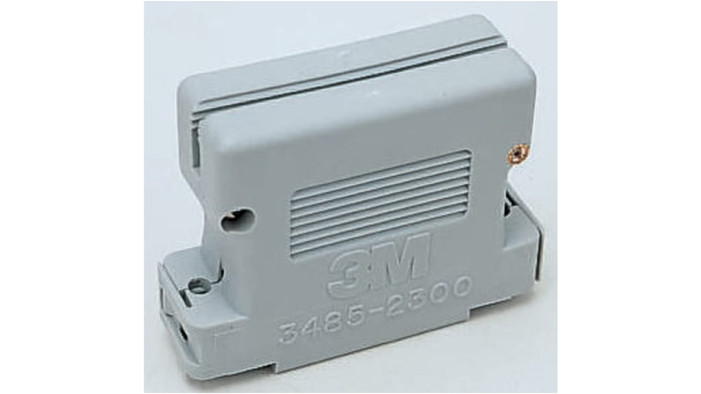 3M 3485 Series PBT D Sub Backshell, 15 Way
