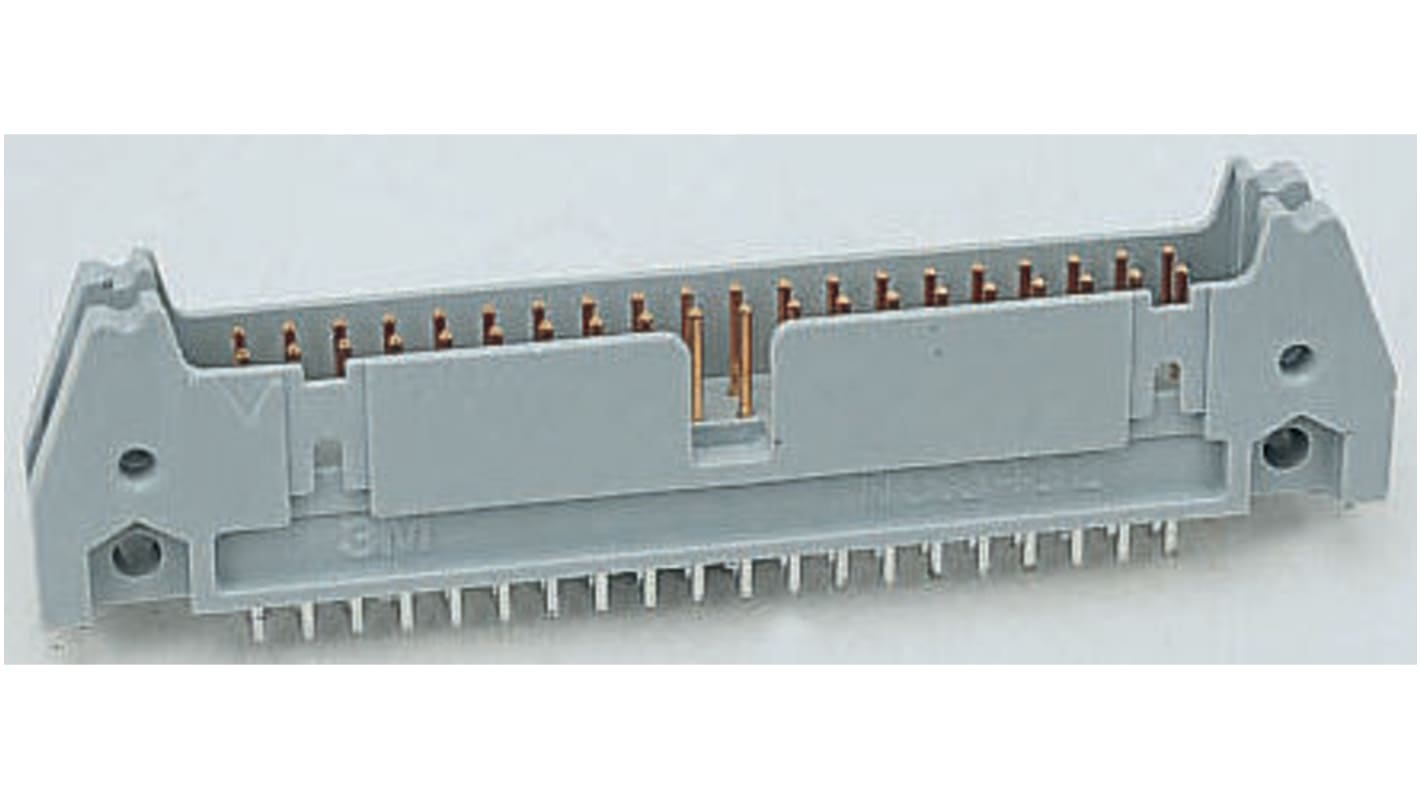 Wtyk PCB 20-pinowe raster: 2.54mm 2-rzędowe 3M Przewlekany 2.0A