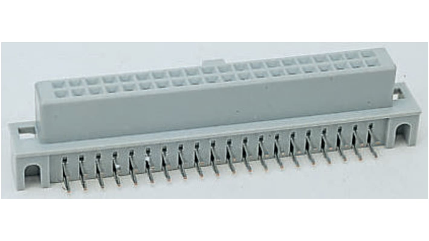 Gniazdo PCB 10 -pinowe 2 -rzędowe raster: 2.54mm Kąt Proste Przewlekany