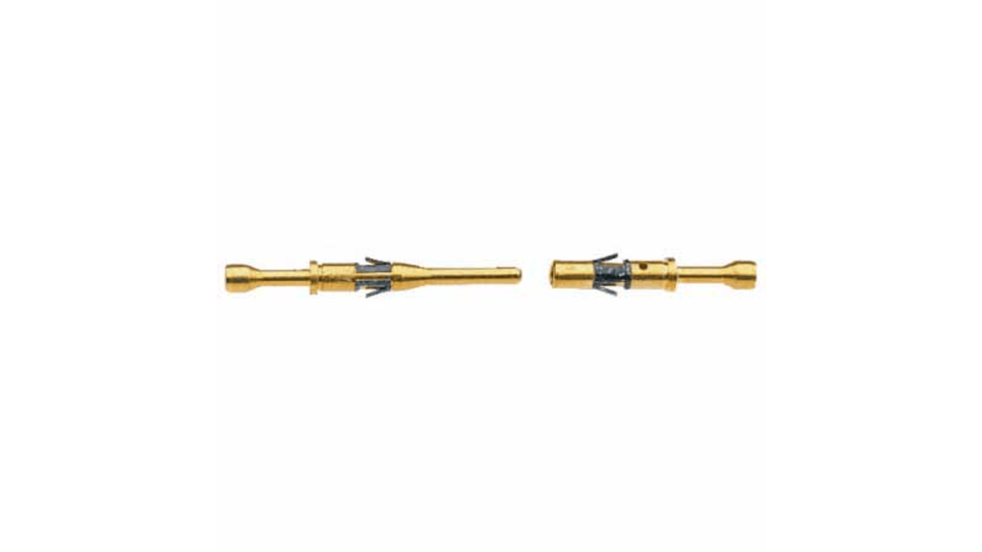 ITT Cannon TRIDENT Rundsteckverbinderkontakt Stecker / 13A, für Trident-Ringlock-Steckverbinder Crimp, 22 AWG