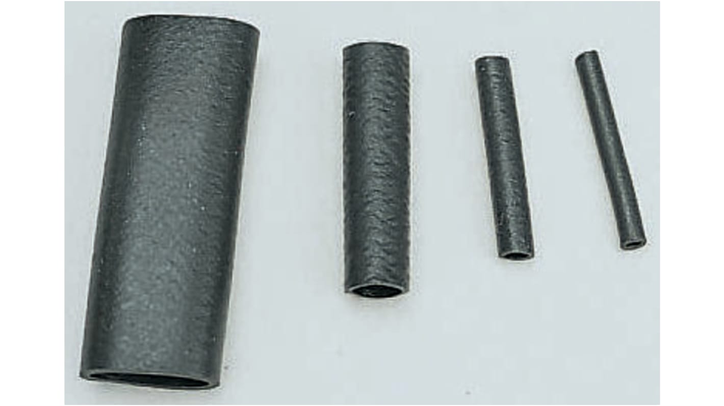 SES Sterling Φ14mm氯丁二烯黑色电缆套管, 50mm长, >13kV/mm介质强度, Helavia系列