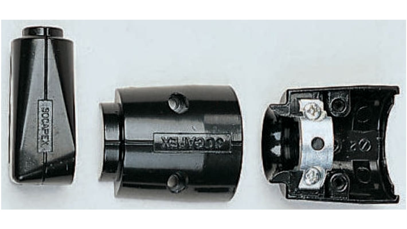 Amphenol SocapexSize 40 Straight Circular Connector Backshell, For Use With SL1 series