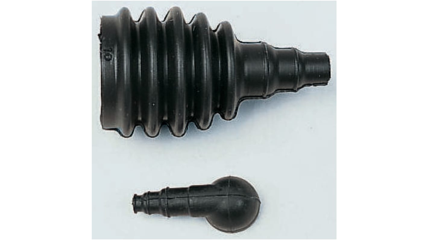 Amphenol Socapex Krympekabelsko, Sealing Sleeve, 7-vejs, Sort Neopren