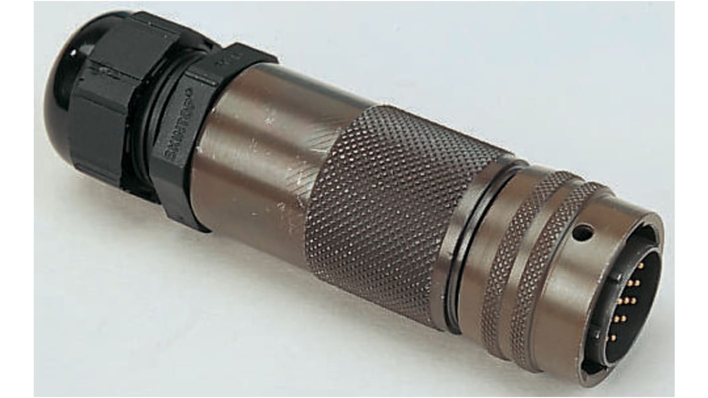 Connettore circolare MIL Maschio Amphenol Socapex, Ad angolo diritto, Maschio