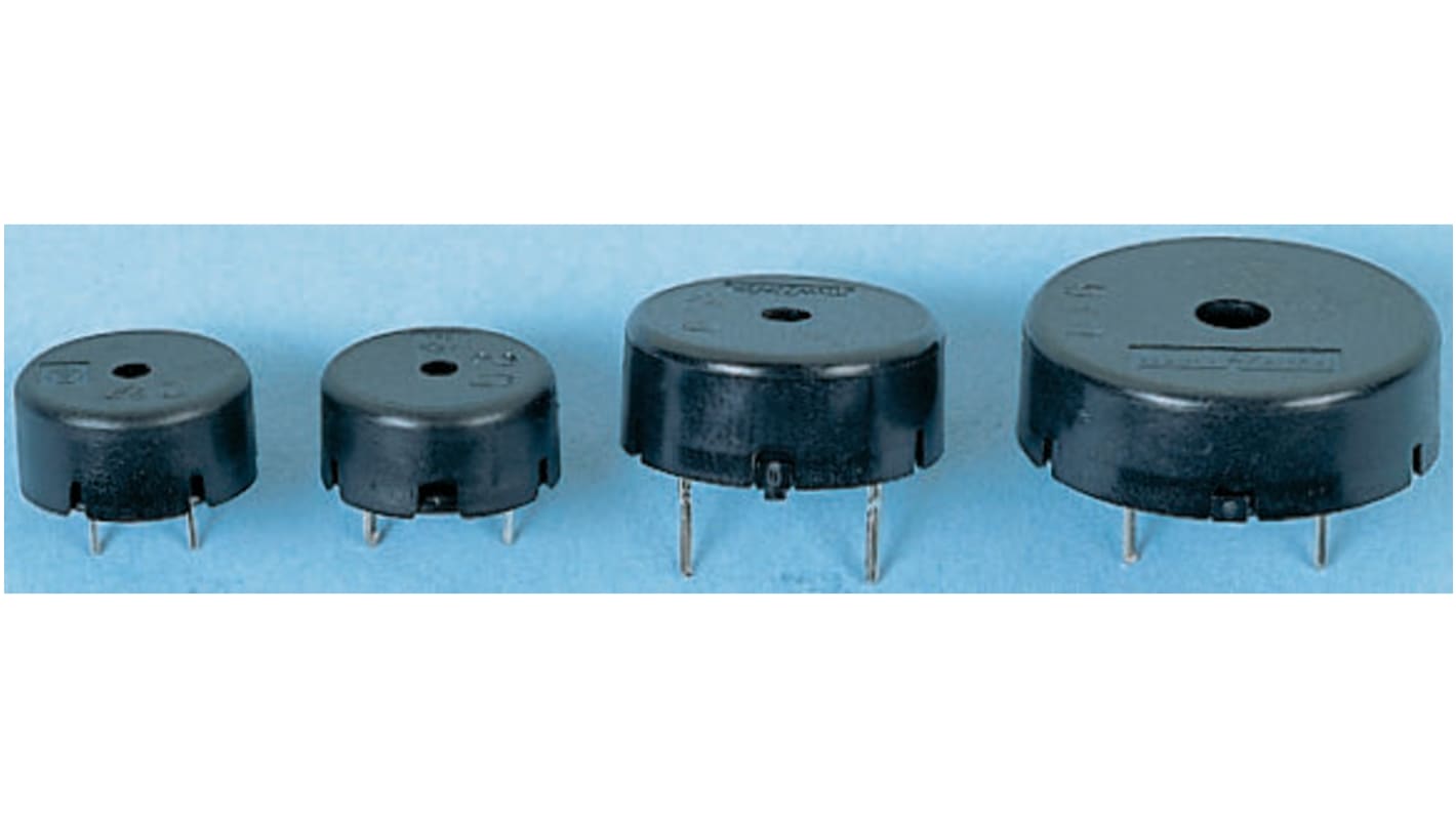 PKM17EPPH4001-B0 | Murata 連続 圧電ブザー, 4kHz, 72dB PKM17EPPH4001-B0 | Murata 連続 圧電ブザー, 4kHz, 72dB