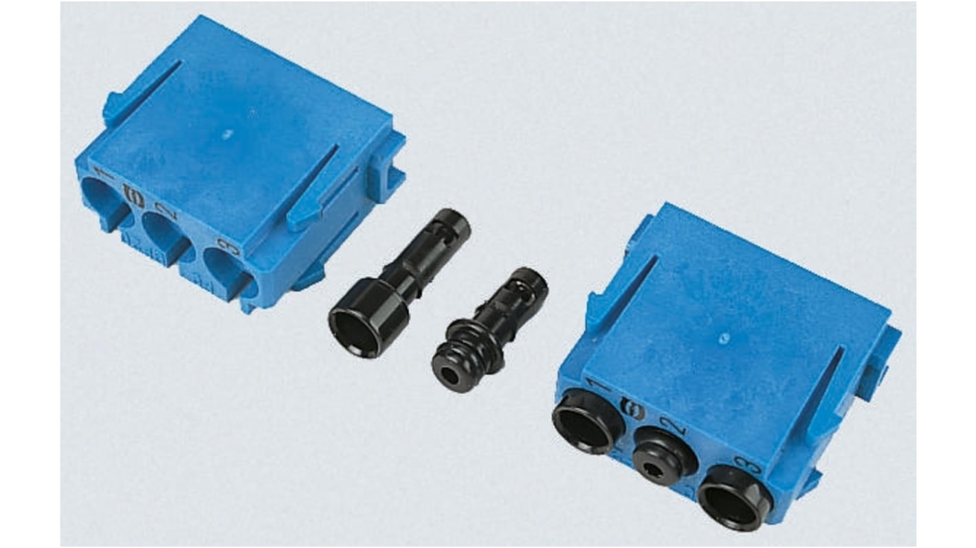 Modulo connettore HARTING, Femmina, serie Han-Modular, 2 vie Modulo connettore HARTING, Femmina, serie Han-Modular, 2 vie