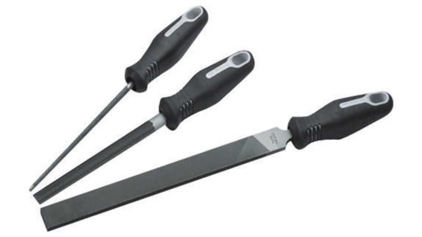 Cooper Tools 鉄工やすり ハーフラウンド 荒目 200mm