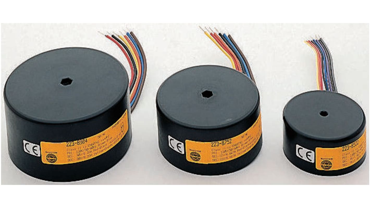 Nuvotem Talema 230V ac, 2 x 9V ac Toroidal Transformer, 50VA 2 Output