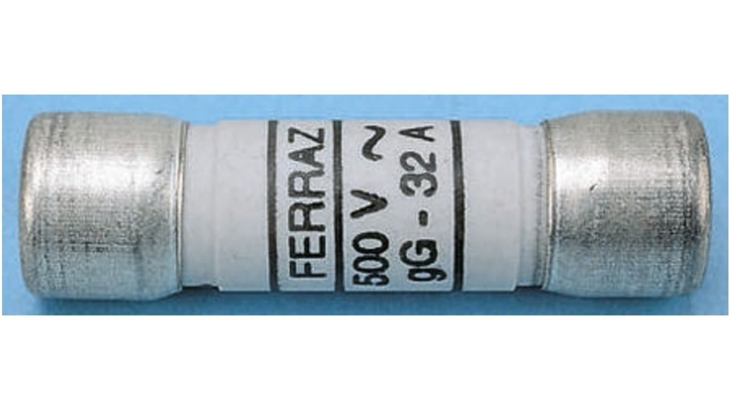 Fusible de cartucho cerámico Mersen, 690V ac, 12A, 14 x 51mm