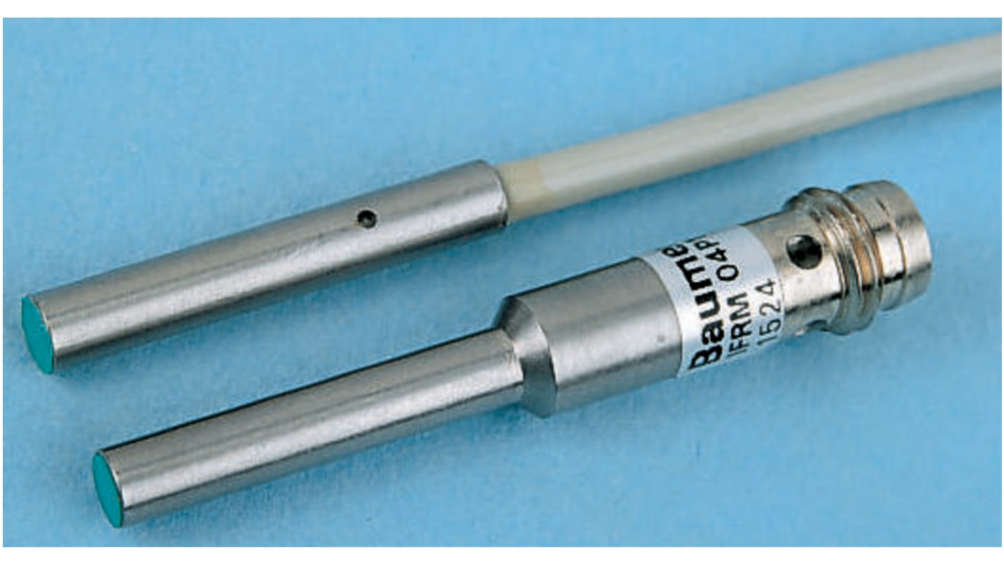 Baumer Inductive Barrel-Style Proximity Sensor, M8 x 1, 1 mm Detection, PNP Output, 10 → 30 V dc, IP67