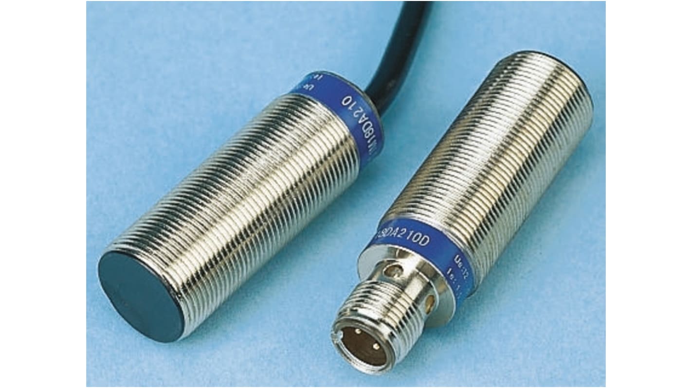 Rs-Online Sensore di prossimità Cilindro filettato Telemecanique Sensors M18 rilevamento 8 mm 12 → 24 V c.c