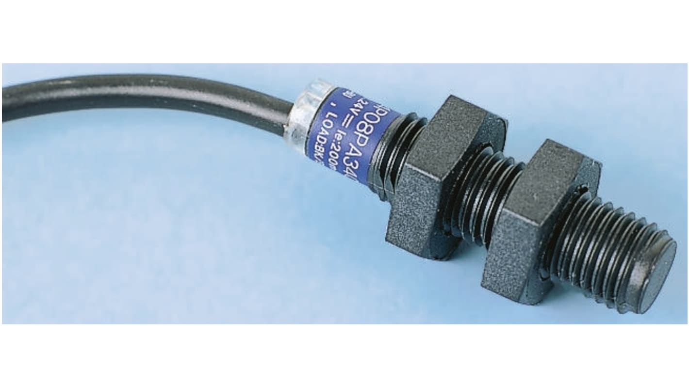 Rs-Online Sensore di prossimità Cilindro filettato Telemecanique Sensors M12 rilevamento 4 mm 12 → 24 V c.c