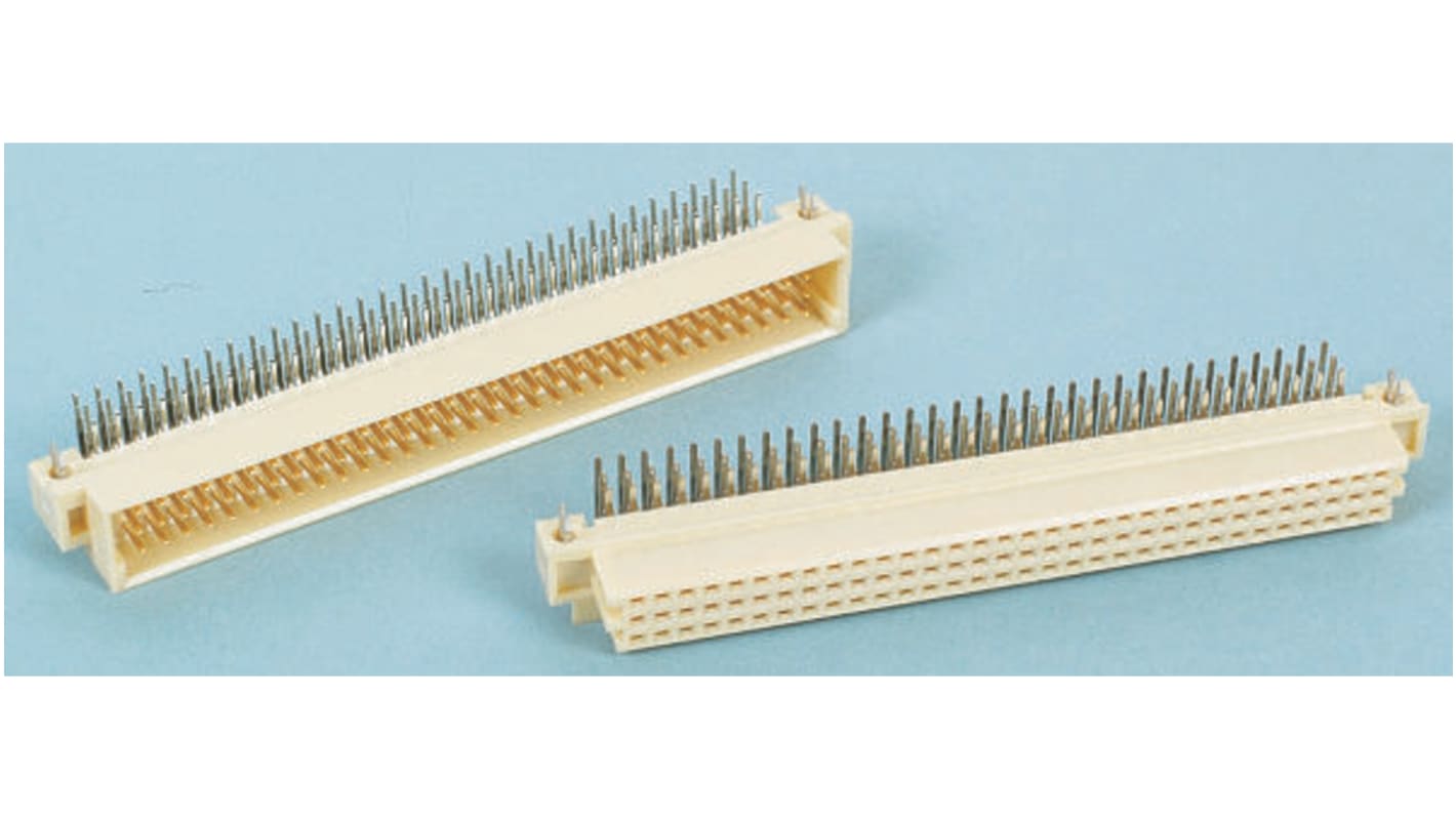 HARTING 64 Way 2.54mm Pitch, Type C Class C2, 2 Row, Right Angle DIN 41612 Connector, Plug