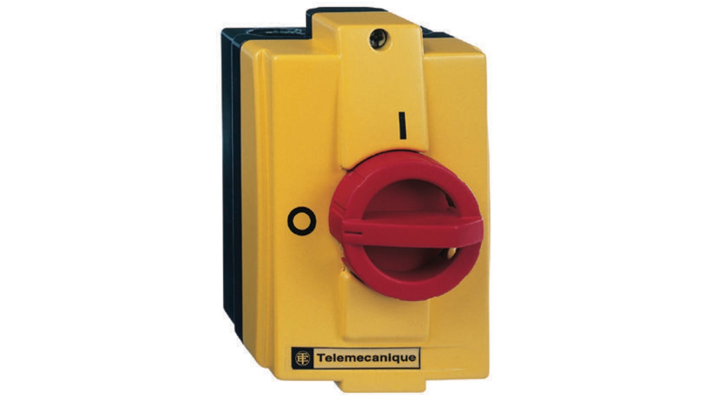 Interruptor seccionador, 3P, Corriente 32A, Potencia 15kW, IP55 TeSys