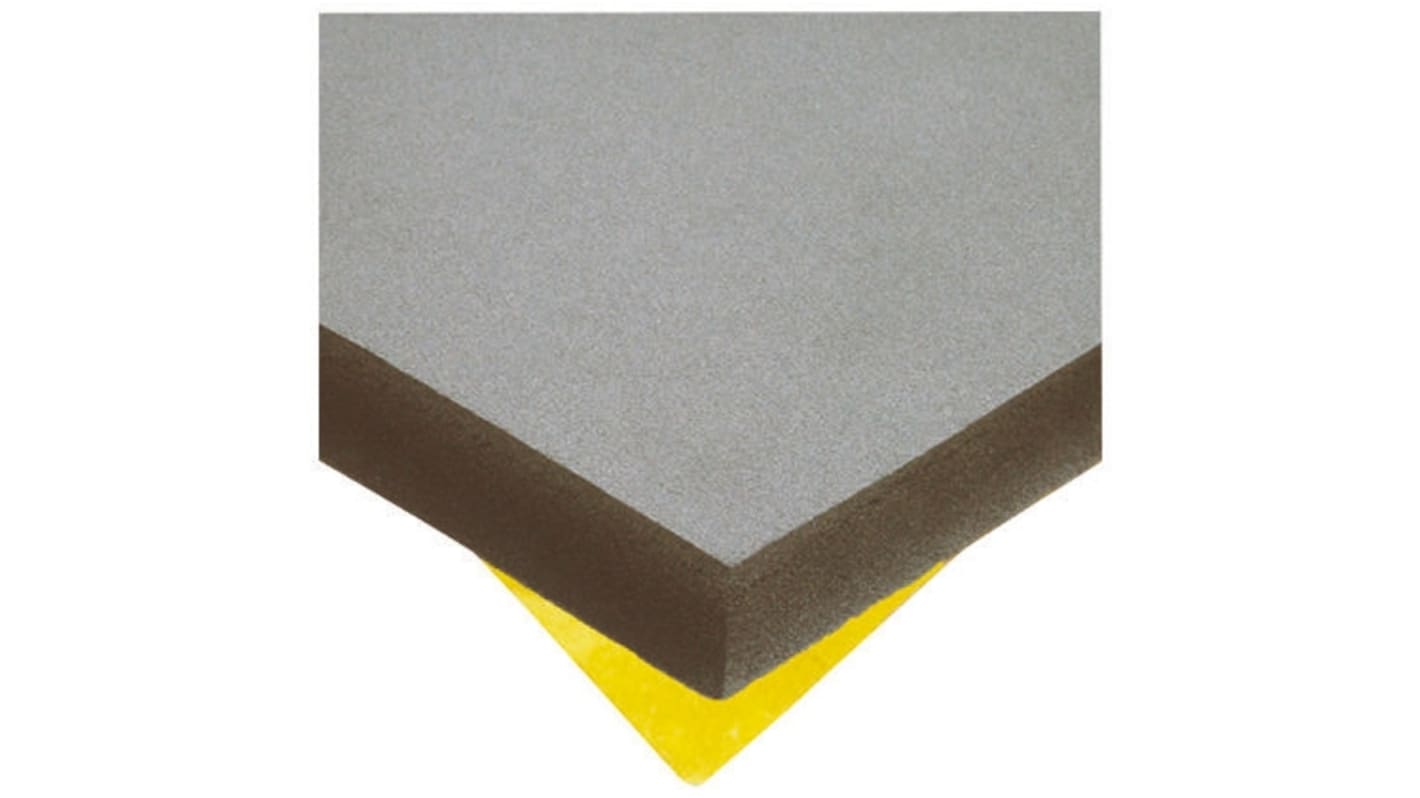 Paulstra Hutchinson Adhesive Rubber Acoustic Insulation, 500mm x 500mm x 30mm