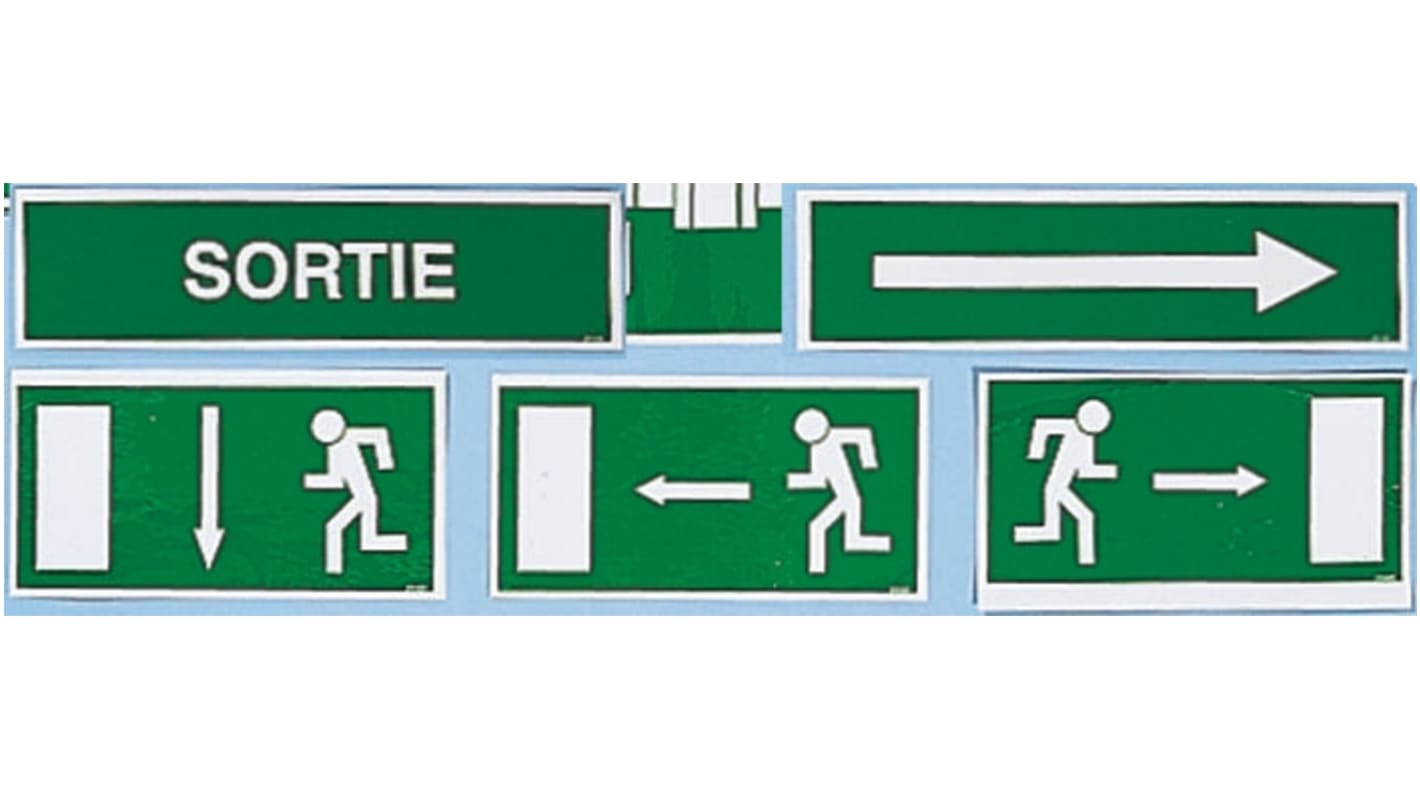 Site Safety, Sortie, French, Exit Sign
