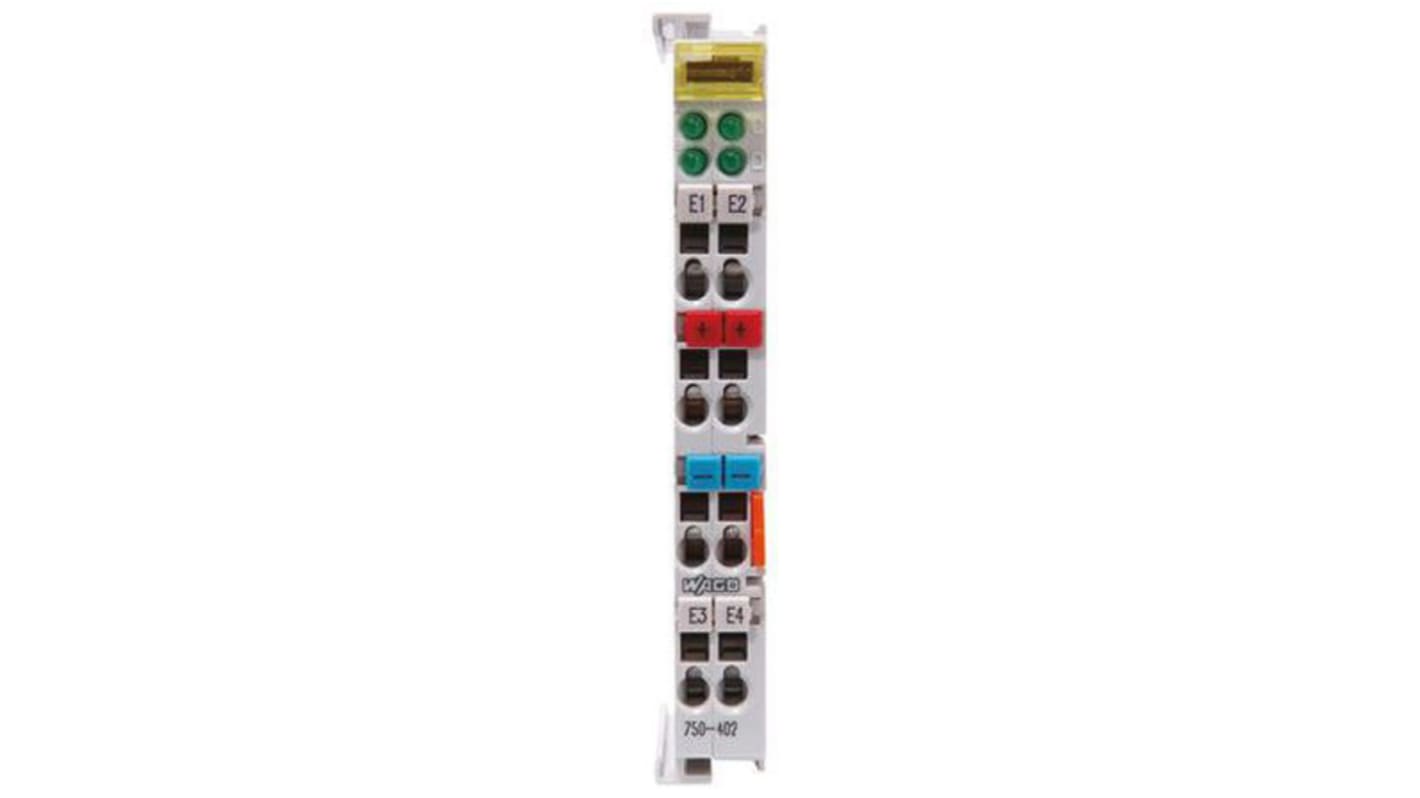 WAGO PLC I/O Module for Use with 750 Series, 2 (Channel)-Input, Digital Input