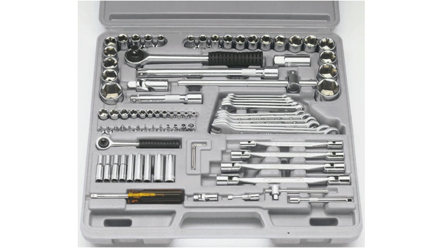 RS PRO 87 Piece Mechanical Tool Kit