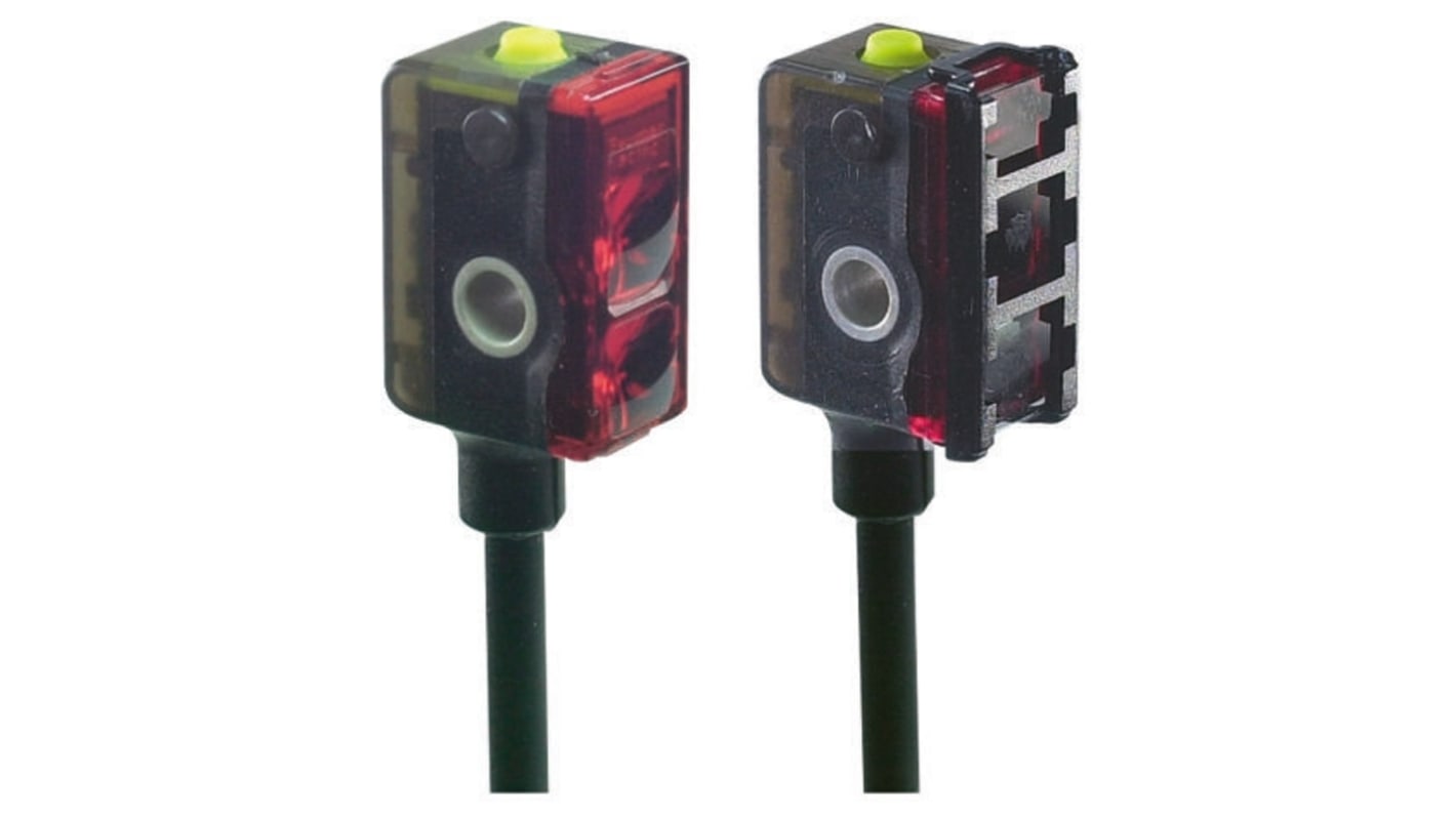 Rs-Online Sensore fotoelettrico Rettangolare Baumer a diffusione rilevamento 20 mm → 150 mm uscita PNP