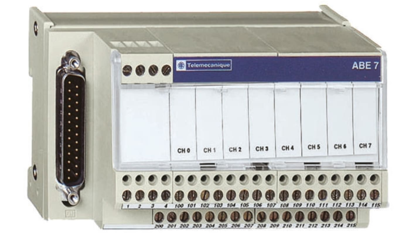 Base Schneider Electric, para usar con Sistema precableado Telefast Advantys ABE7