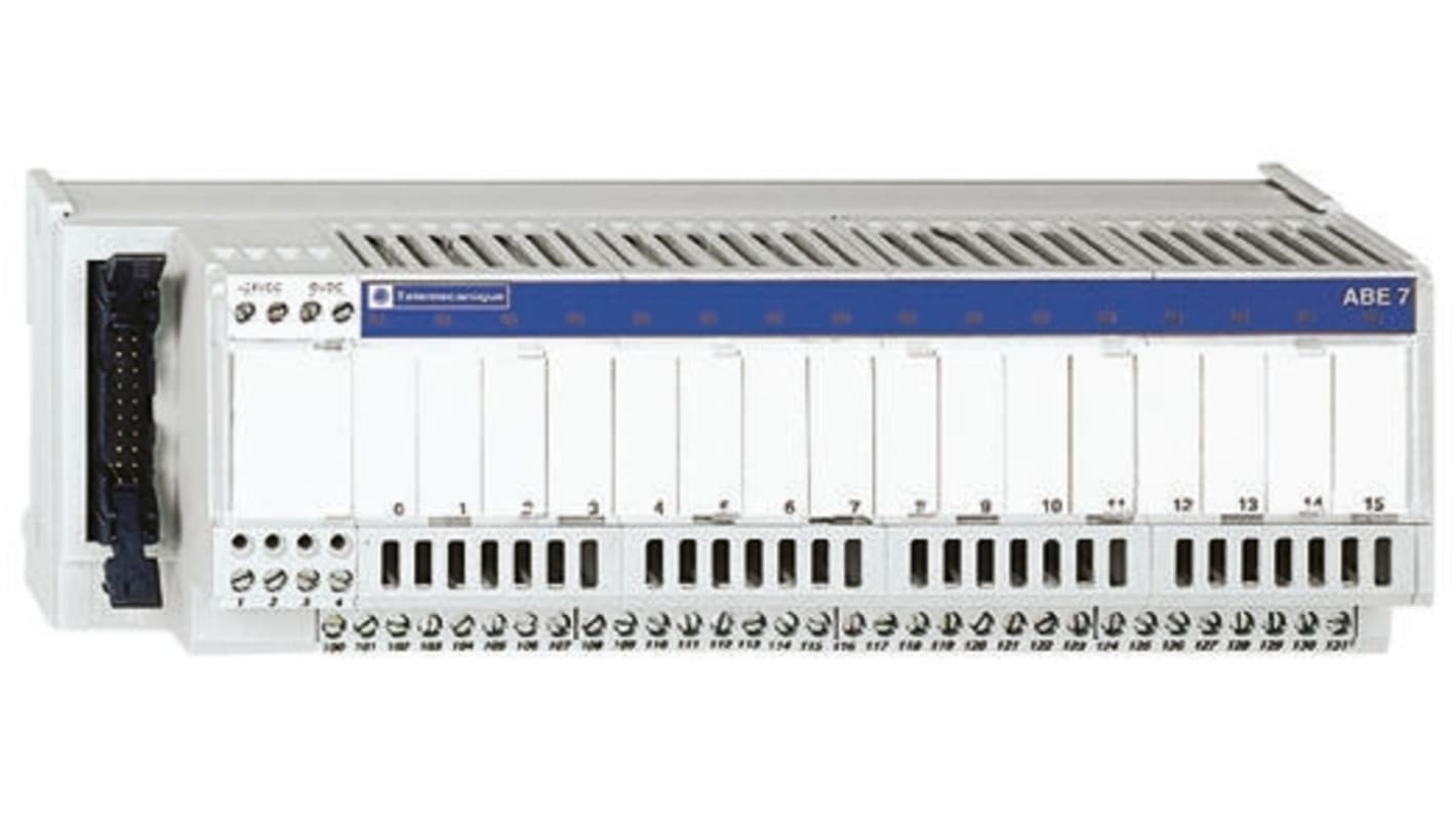 Base Schneider Electric, para usar con Sistema precableado Telefast Advantys ABE7