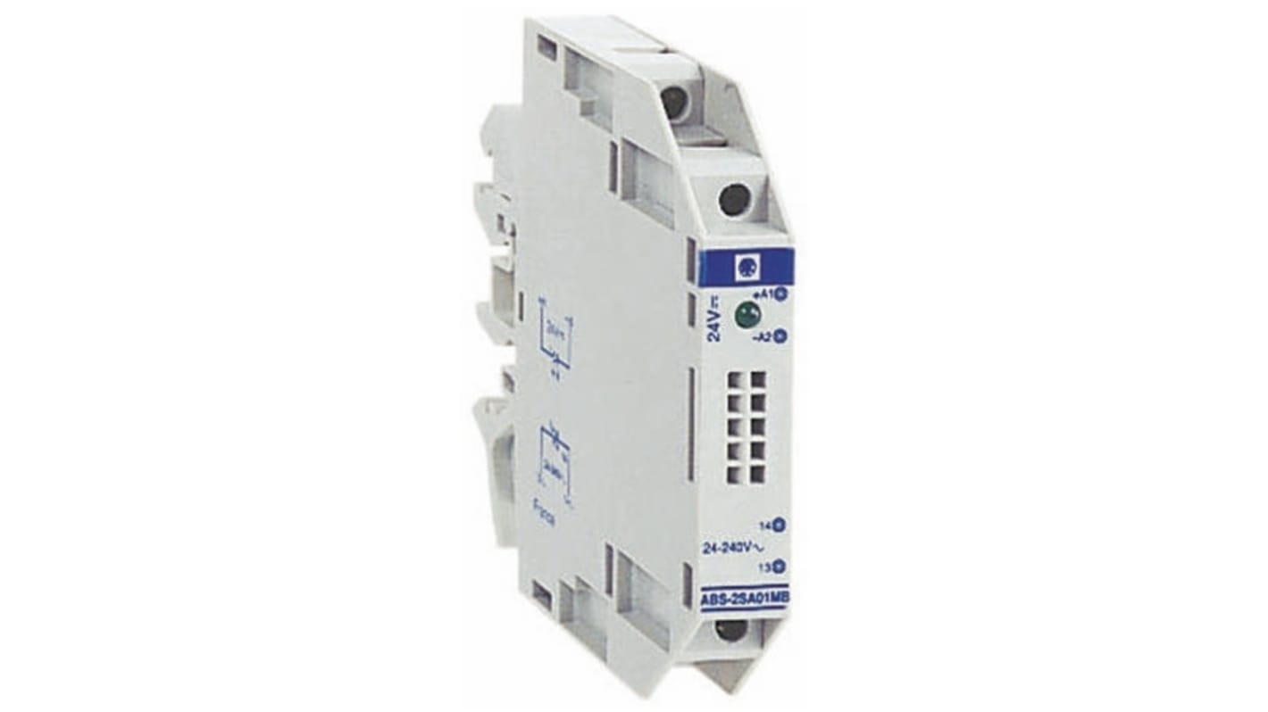 Schneider Electric Solid State Interface Relay, 28.8 V dc Control, 3 A Load, DIN Rail Mount