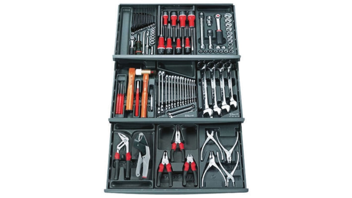 Facom 101 Piece Electricians Multi Tool Kit, VDE Approved